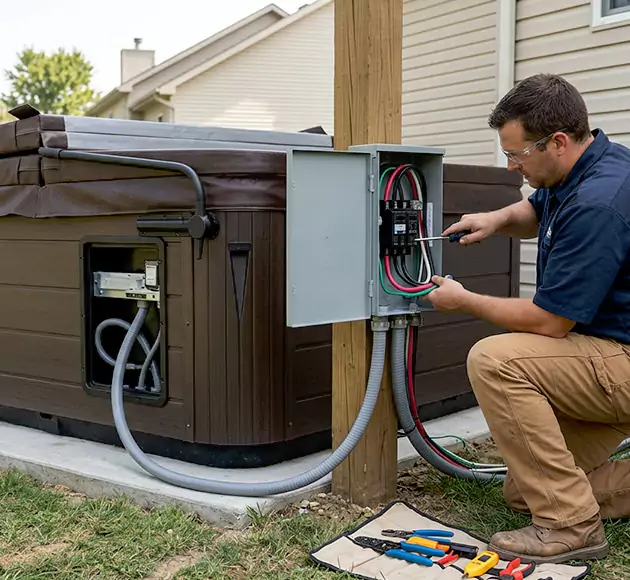 Professional Hot Tub Electrical Installation: Your Local Spa Wiring Team in Greenacres, WA
